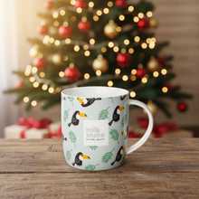 Load image into Gallery viewer, love milk_shake® toucan rainforest mug
