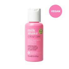 Load image into Gallery viewer, Pink bottle of milk_shake colour care conditioner on a white background