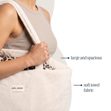 Load image into Gallery viewer, SUN&MORE white beach bag