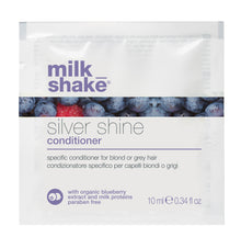 Load image into Gallery viewer, milk_shake silver shine conditioner 10ml sample sachet