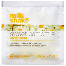 Load image into Gallery viewer, milk_shake sweet camomile conditioner 10ml sample sachet