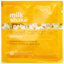 Load image into Gallery viewer, milk_shake sweet camomile shampoo 10ml sample sachet
