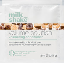 Load image into Gallery viewer, milk_shake volume solution volumizing conditioner 10ml sample sachet
