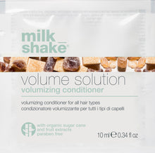 Load image into Gallery viewer, milk_shake volume solution volumizing conditioner 10ml sample sachet