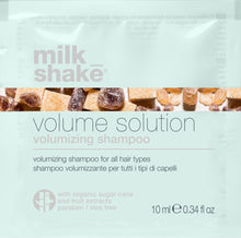 Load image into Gallery viewer, milk_shake volume solution volumizing shampoo 10ml sample sachet
