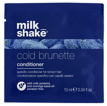 Load image into Gallery viewer, milk_shake cold brunette conditioner 10ml sample sachet