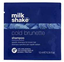 Load image into Gallery viewer, milk_shake cold brunette shampoo 10ml sample sachet
