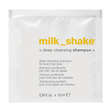Load image into Gallery viewer, milk_shake deep cleansing shampoo 10ml sample sachets
