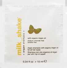 Load image into Gallery viewer, milk_shake glistening argan oil 10ml sample sachet