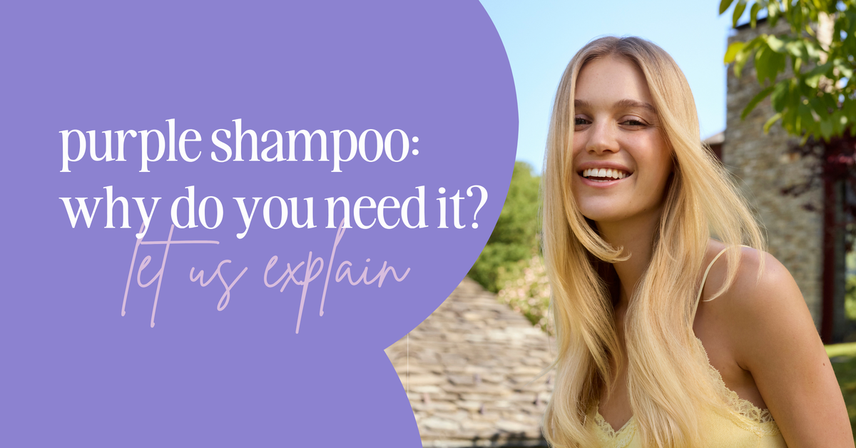 calling all blondes: why we need purple shampoo