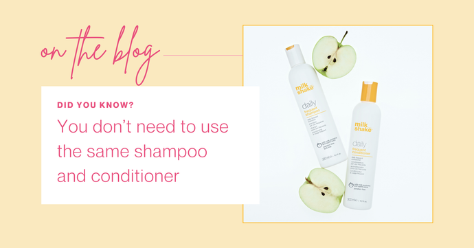 Stop! You Don’t Need to Use the Same Shampoo and Conditioner