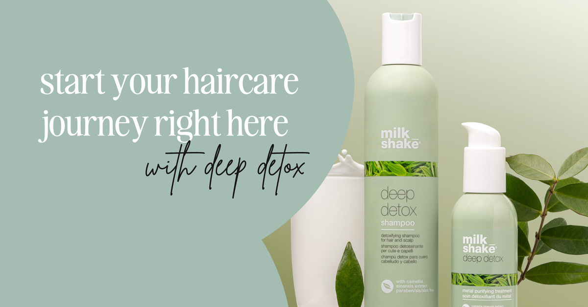 your haircare journey starts with deep detox!