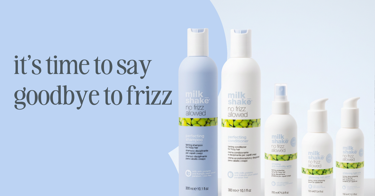 say goodbye to unruly hair with milk_shake®