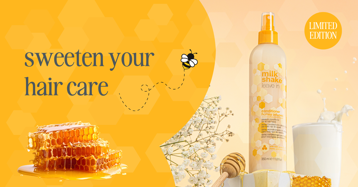 sweeten your hair with our highly-hydrating honey leave-in