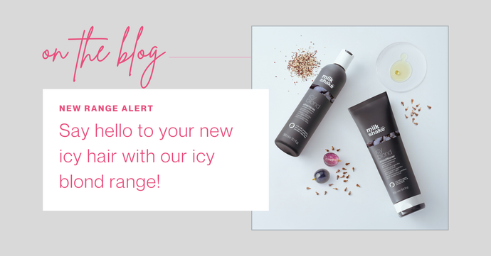 Say hello to icy blonde hair!