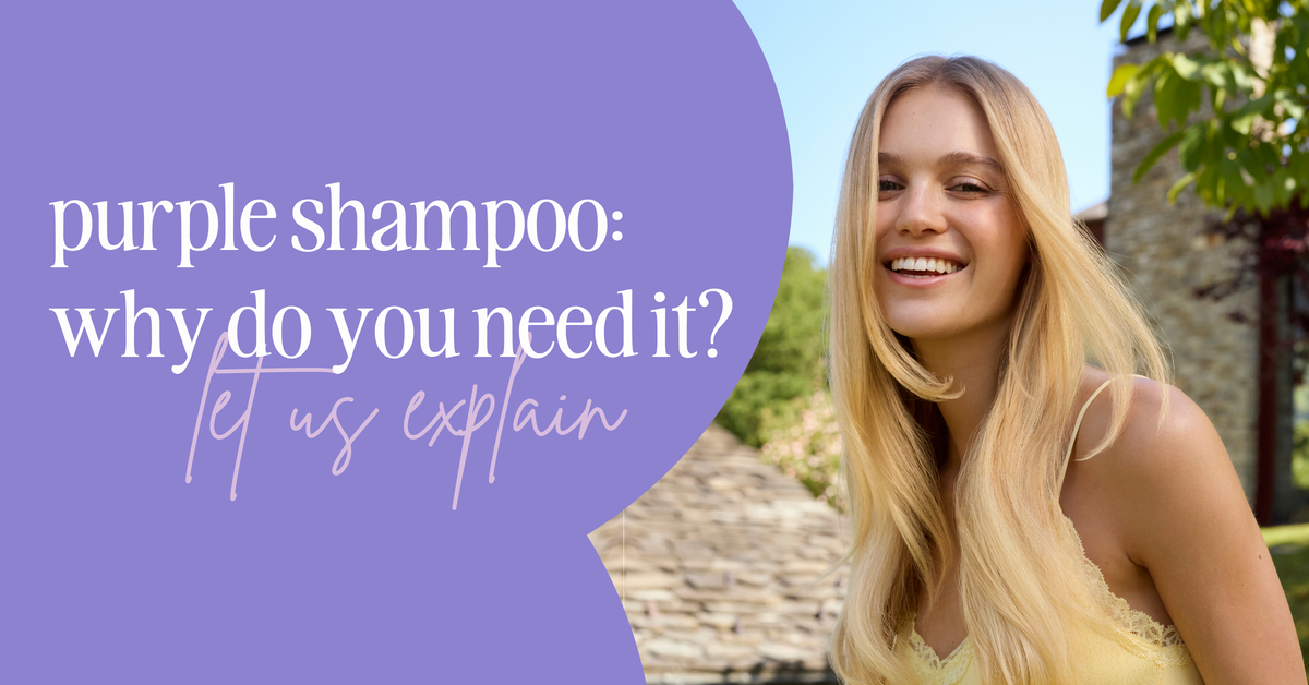 calling all blondes: why we need purple shampoo