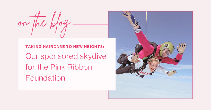 Our sponsored skydive for the Pink Ribbon Foundation
