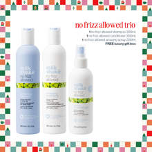 Load image into Gallery viewer, no frizz allowed Christmas trio
