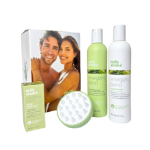 Load image into Gallery viewer, milk_shake hair care products including bottles, box, and packaging on a white background
