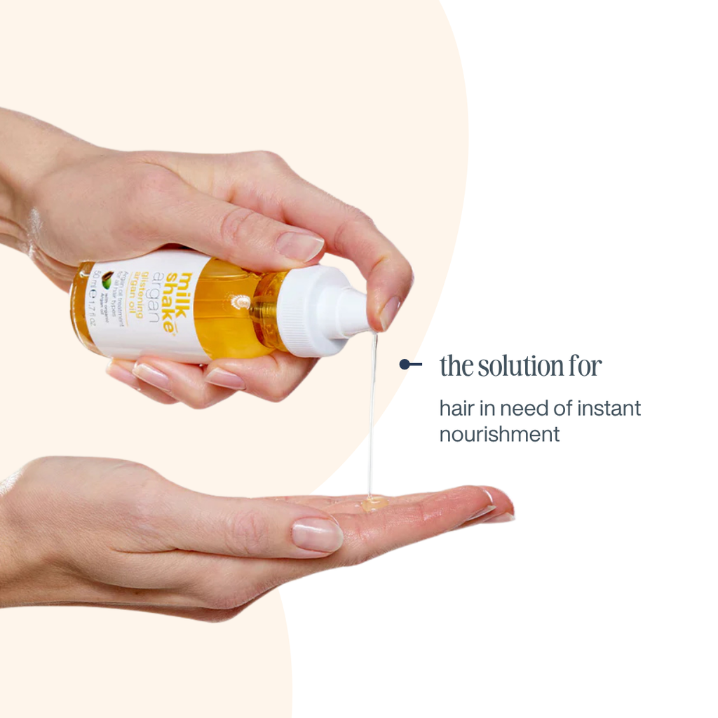 glistening argan oil mini