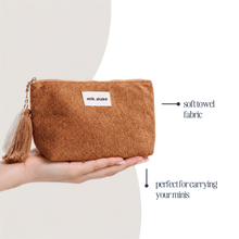 Load image into Gallery viewer, SUN&amp;MORE brown pouch
