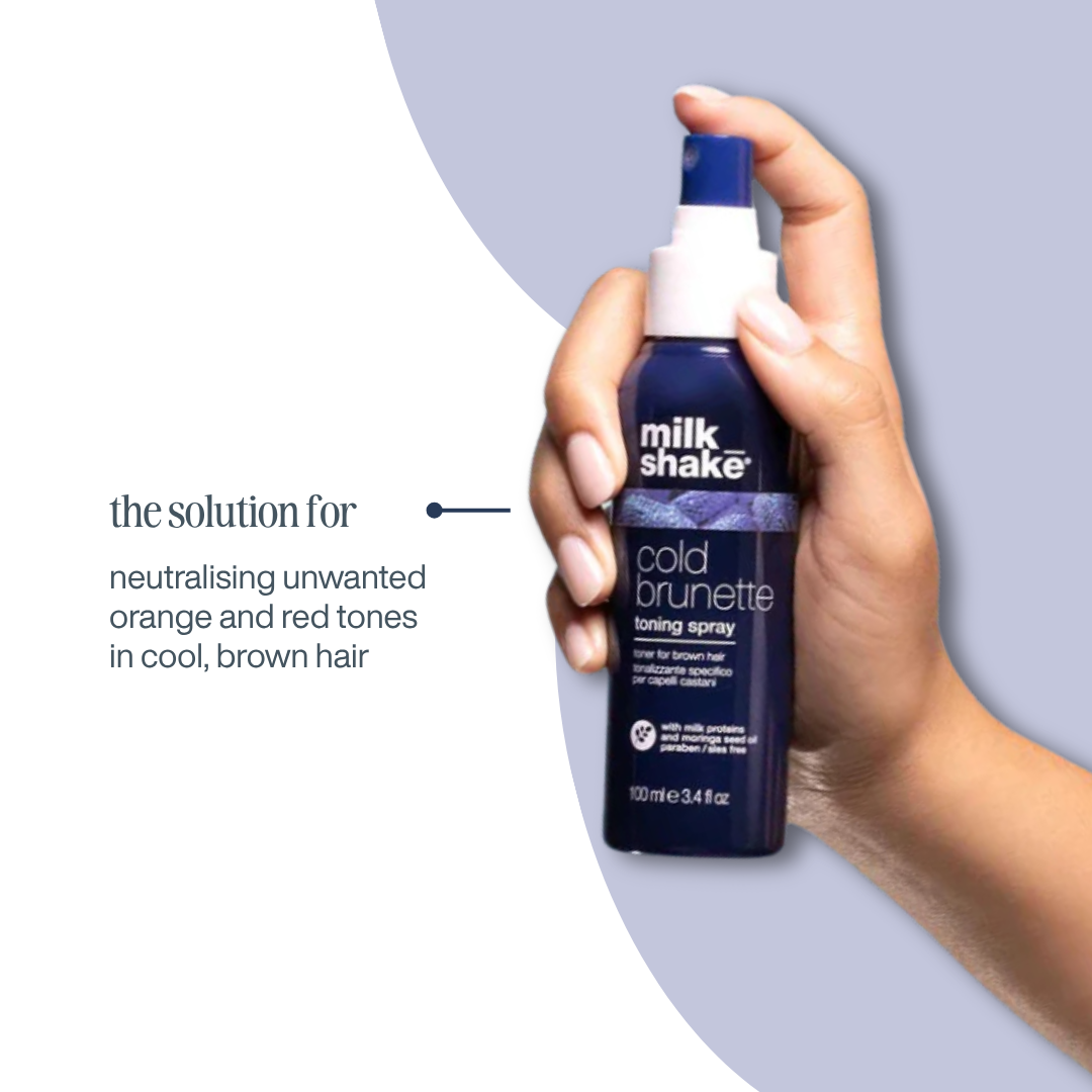 cold brunette toning spray