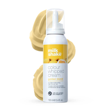 Load image into Gallery viewer, Bottle of milk_shake Colour Whipped Cream in Golden Blond on a white background
