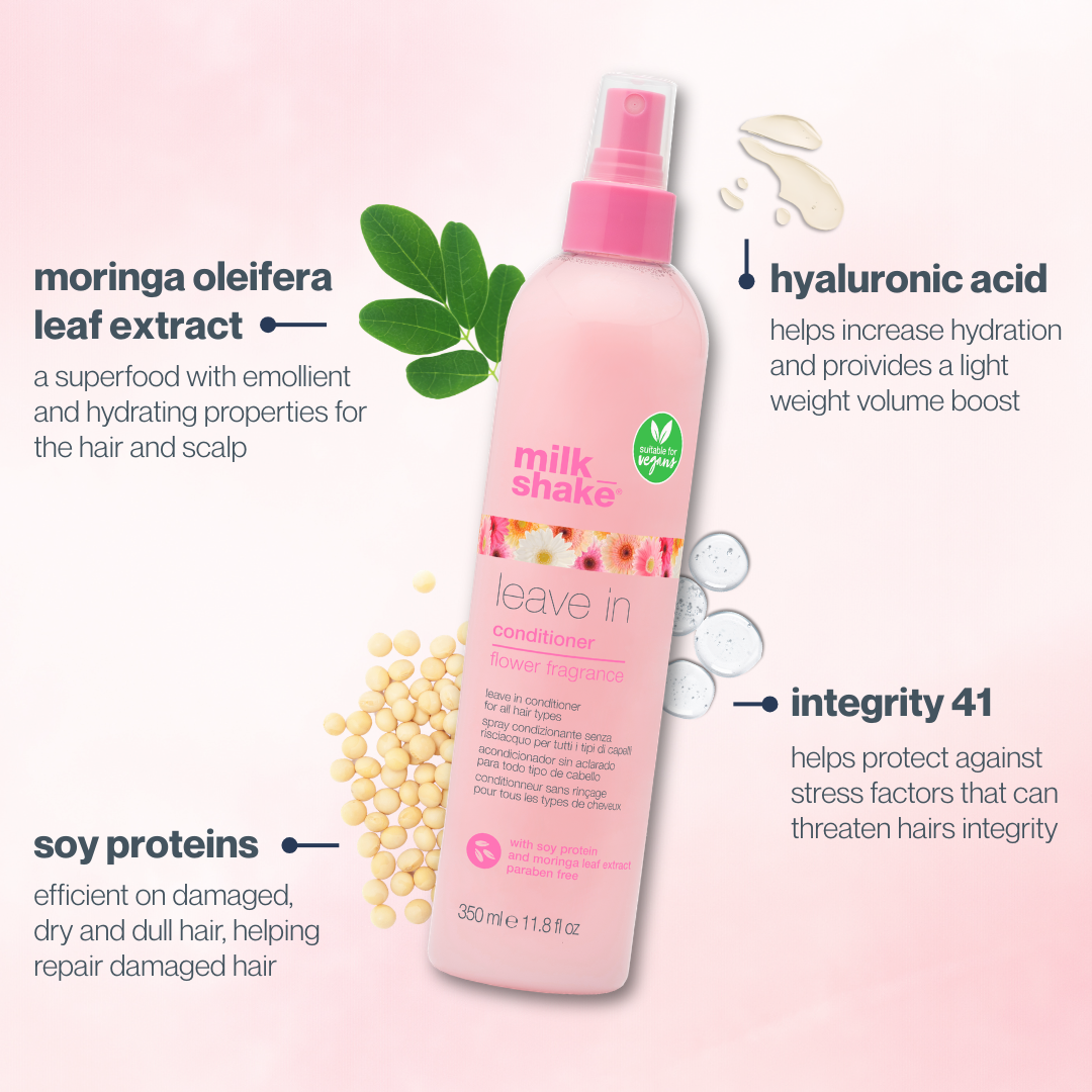 Mini Leave In flower vibes leave-in conditioner mini – milkshakehair