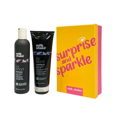 Christmas icy blond duo gift box set