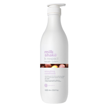Load image into Gallery viewer, White bottle of milk_shake k-respect hair care system conditioner on a white background
