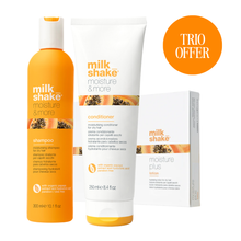 Load image into Gallery viewer, moisture &amp; more lotion trio - save 15%
