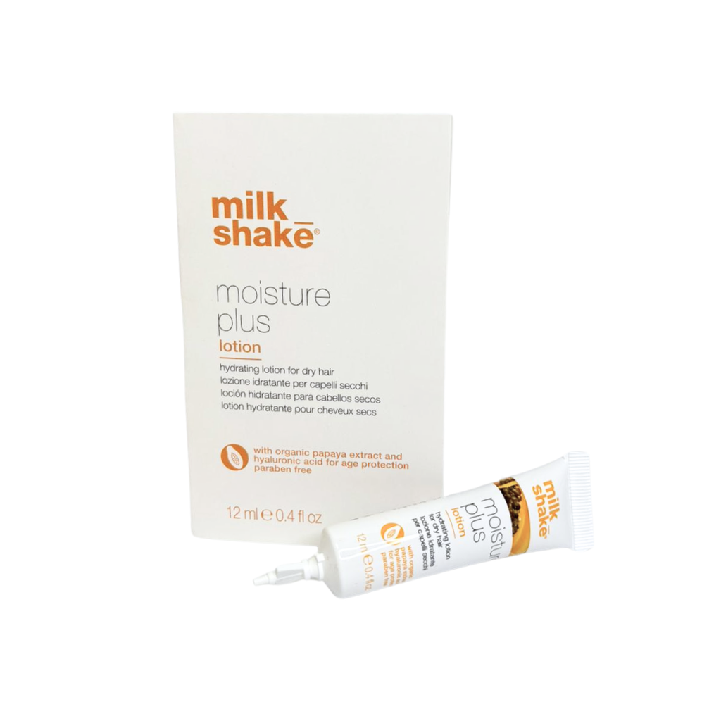 milk_shake  Moisture Plus lotion packaging and tube on a white background