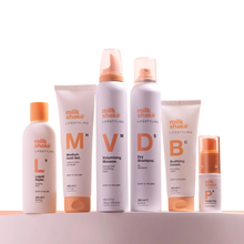 Load image into Gallery viewer, milk_shake  hair care product lineup on a white background
