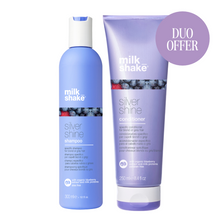 Load image into Gallery viewer, silver shine shampoo and whipped cream duo

