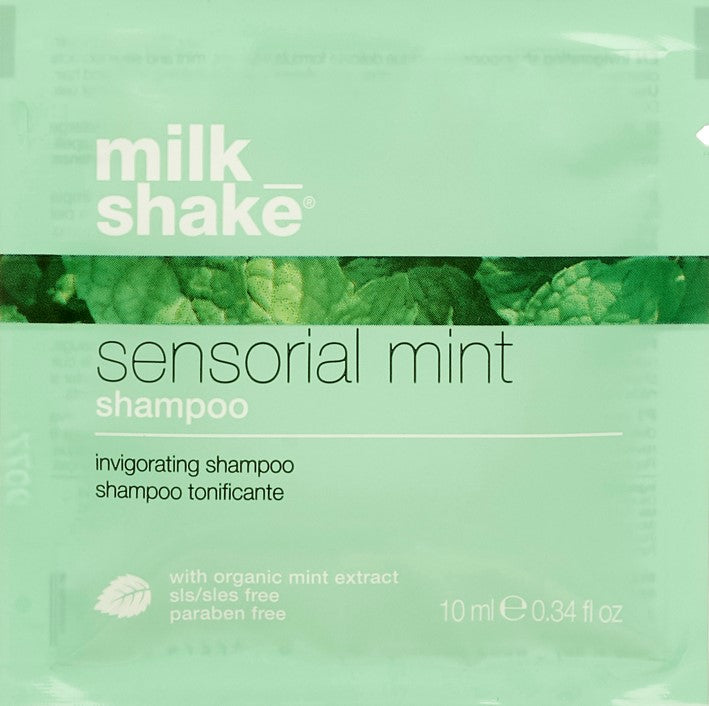 milk_shake sensorial mint shampoo 10ml sample sachet